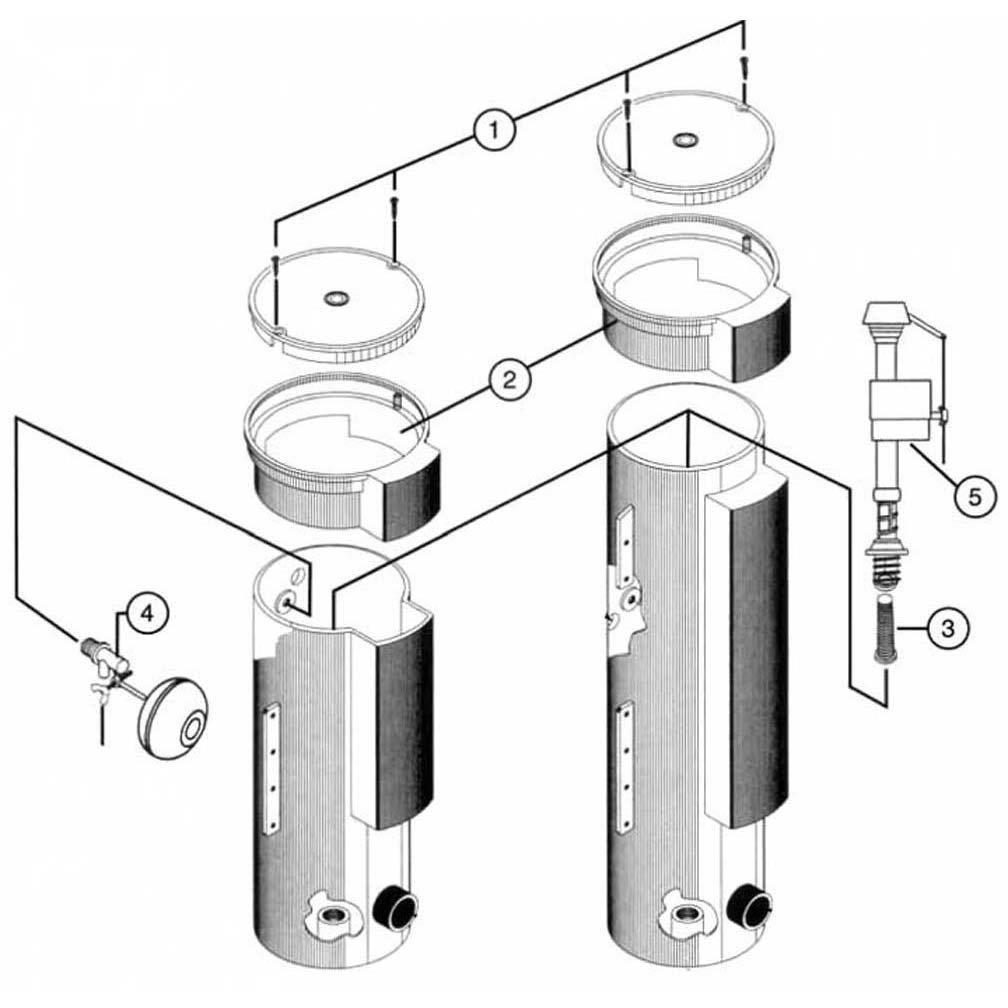  Pentair T40BW Autofill Automatic Water Filler with