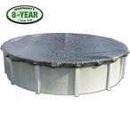 Oval Micro Mesh Above Ground Winter Pool Cover 8-Year Warranty