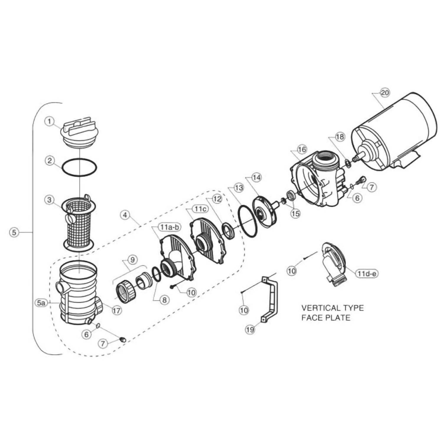 Pentair Maxim Pump Replacement Parts