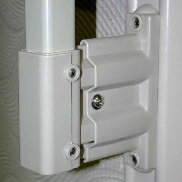 Vinyl Works Of Canada  Kit 1A Resin Above Ground Pool Fence Kit 8 Sections