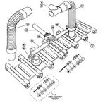 Pentair Flex-A-Vac Vacuums  Leaf Traps Part Schematic