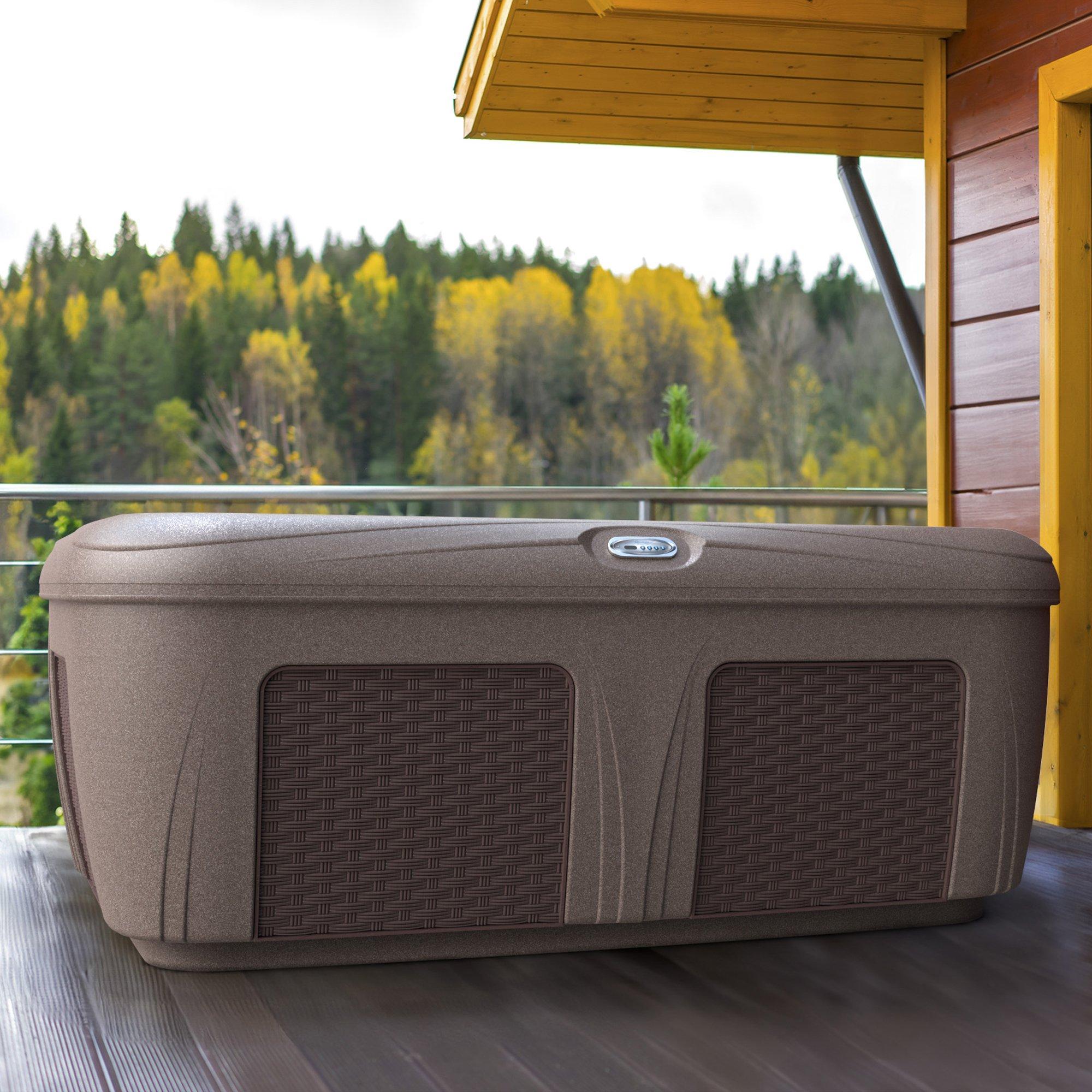 AquaRest  Dynamic 84L Hot Tub  Brownstone