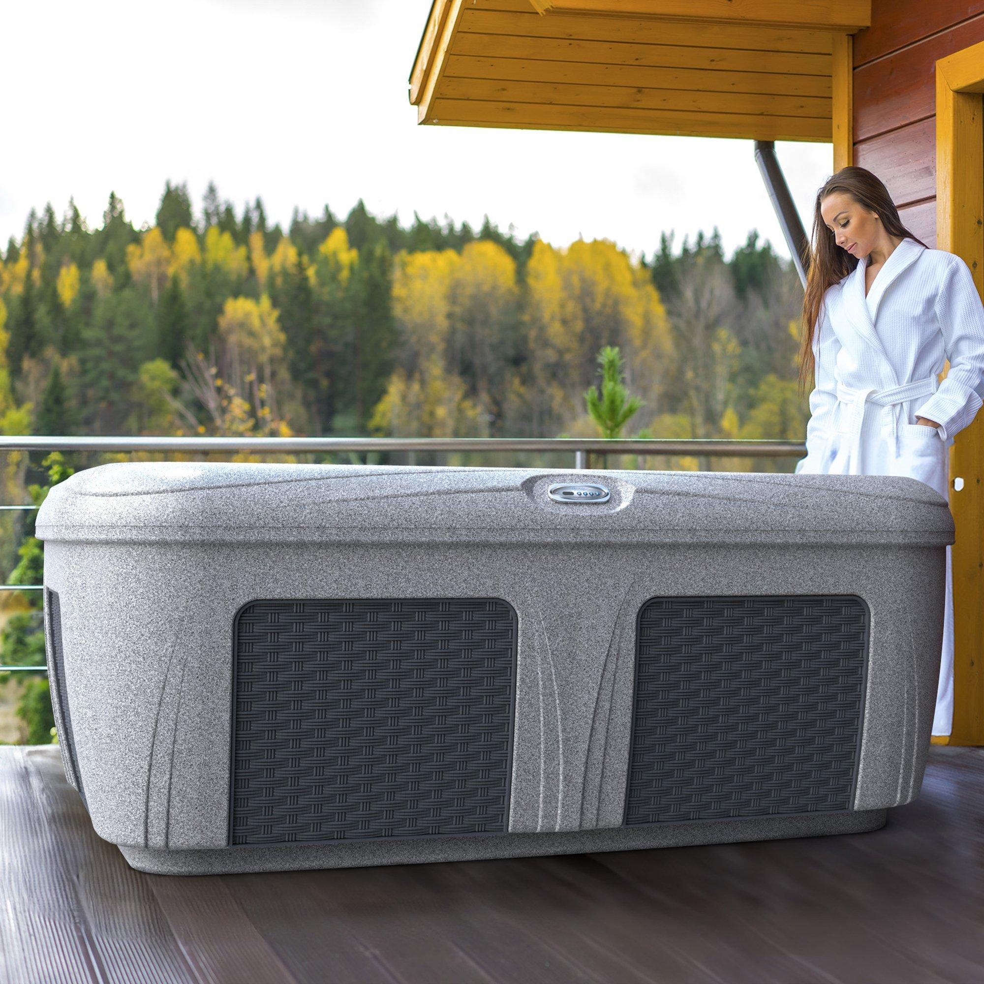 AquaRest  Dynamic 84L Hot Tub  Brownstone