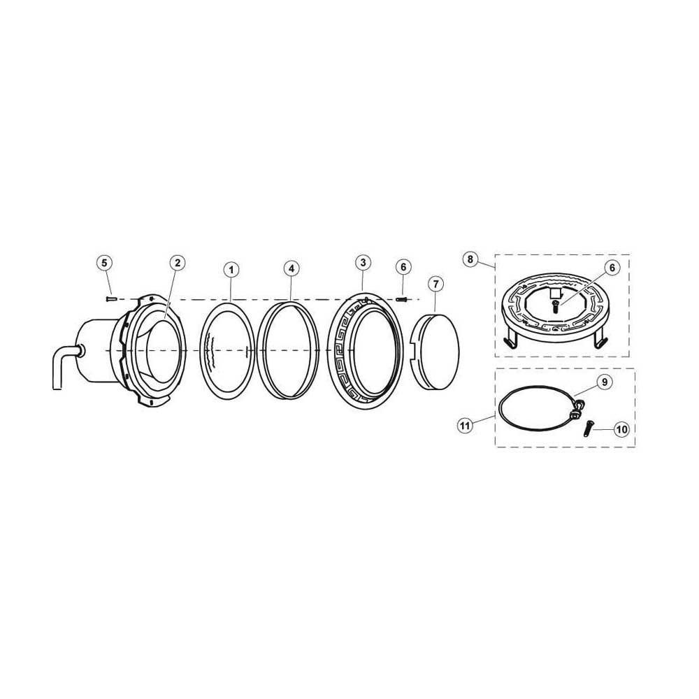 Pentair SpaBrite Spa Light Parts