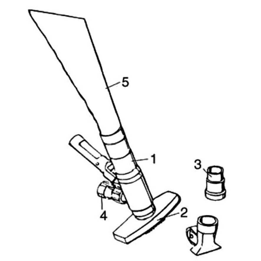 Pentair Mini Vac: Model 204 Vacuums & Leaf Traps Part Schematic