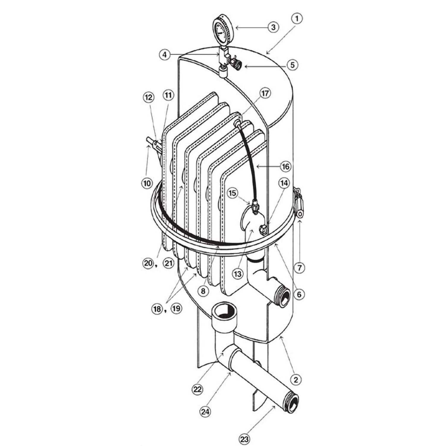 Anthony Apollo Pool Filter Parts VA-26 - VA-52