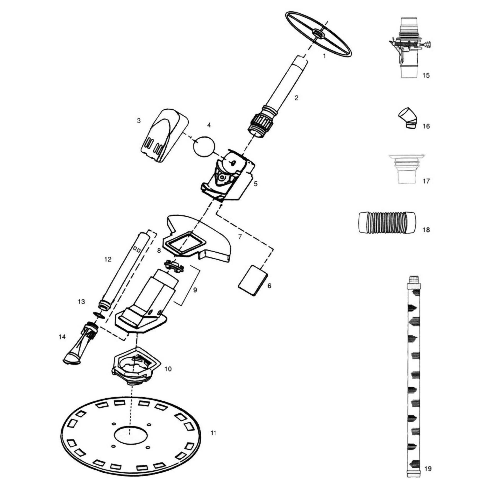 Zodiac Beta Pool Cleaner Parts