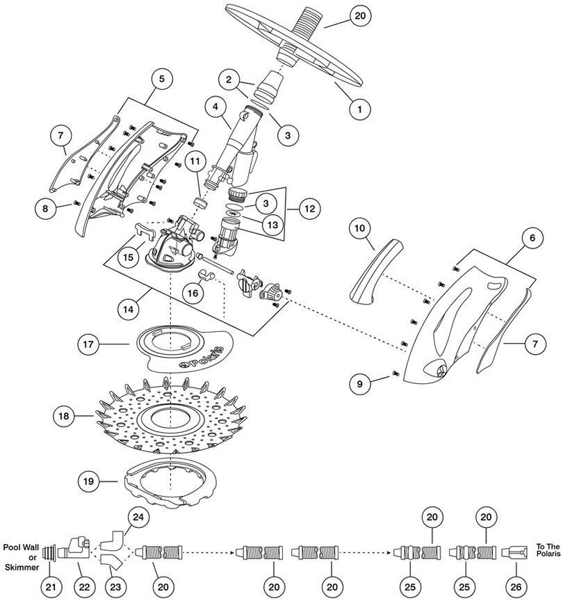 Vac-Sweep 140 Parts