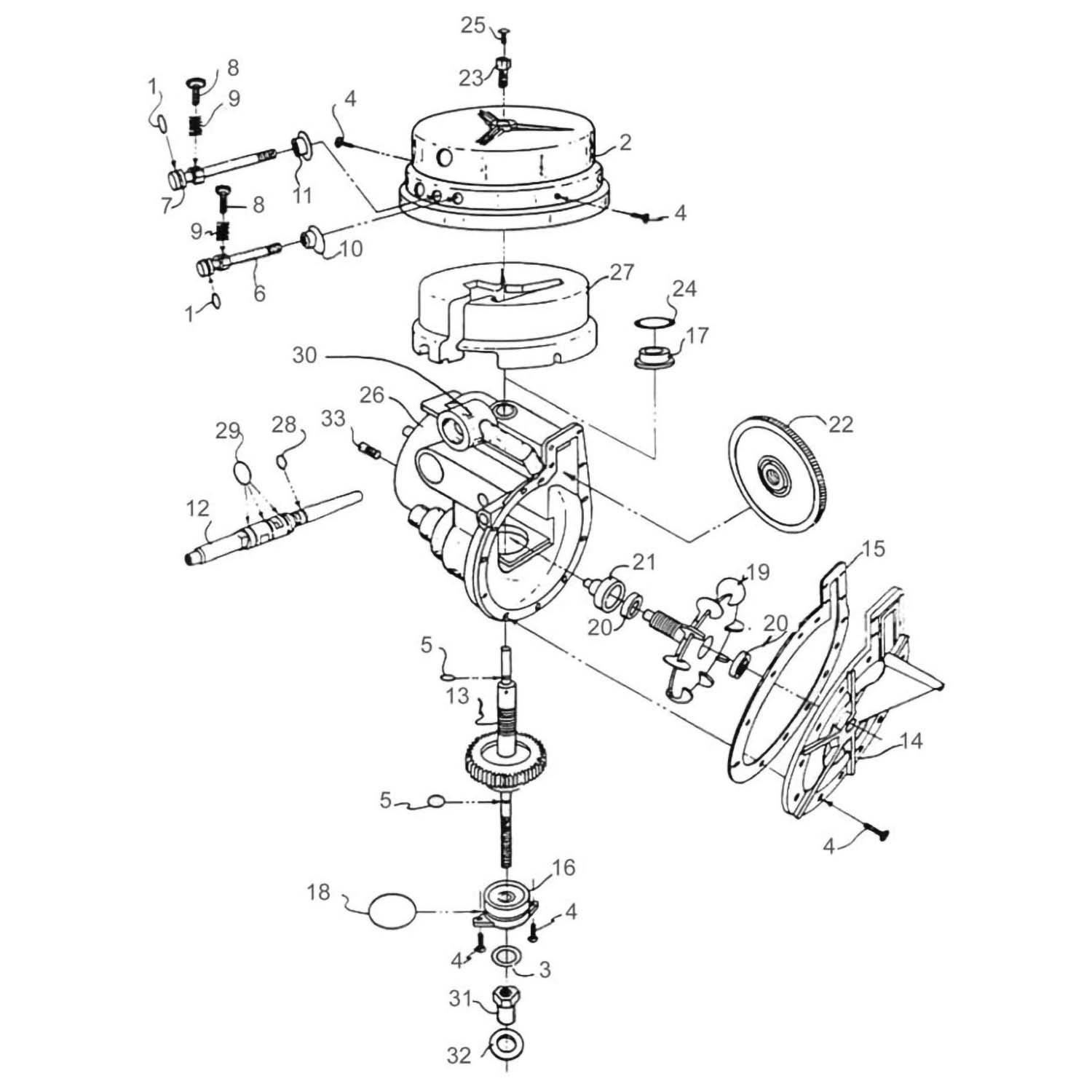 Pentair Sweep I & II - L79BL Pool Cleaner Parts