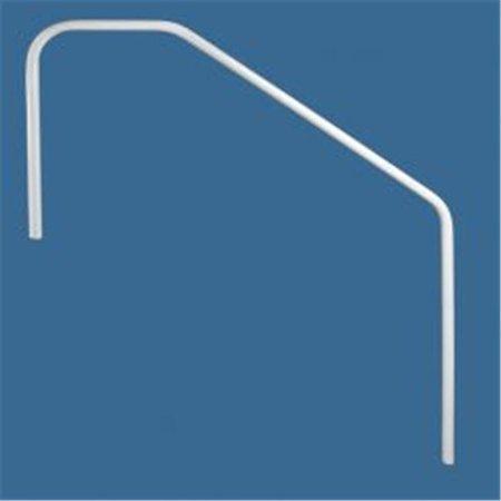 66" Deck to Pool 3 Bend Hand Rail, Gray