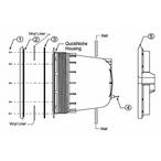 Pentair Niches QuickNiche Part Schematic