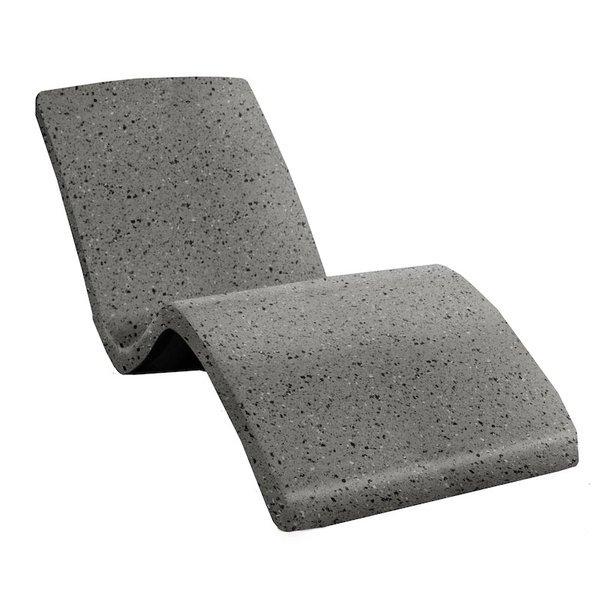 DS-1-52 Destination Series In-Pool Lounger, Solid Gray