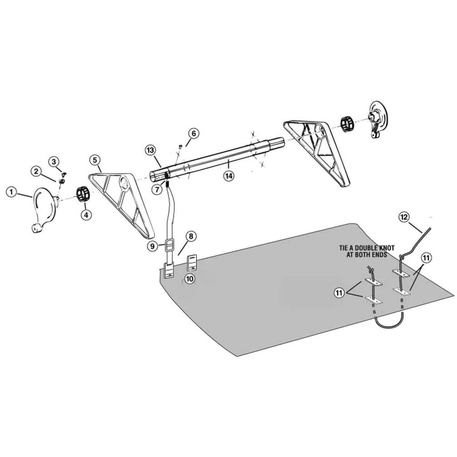 Odyssey EMX Series Pool Solar Cover Reel Parts Leslie's Pool Supplies
