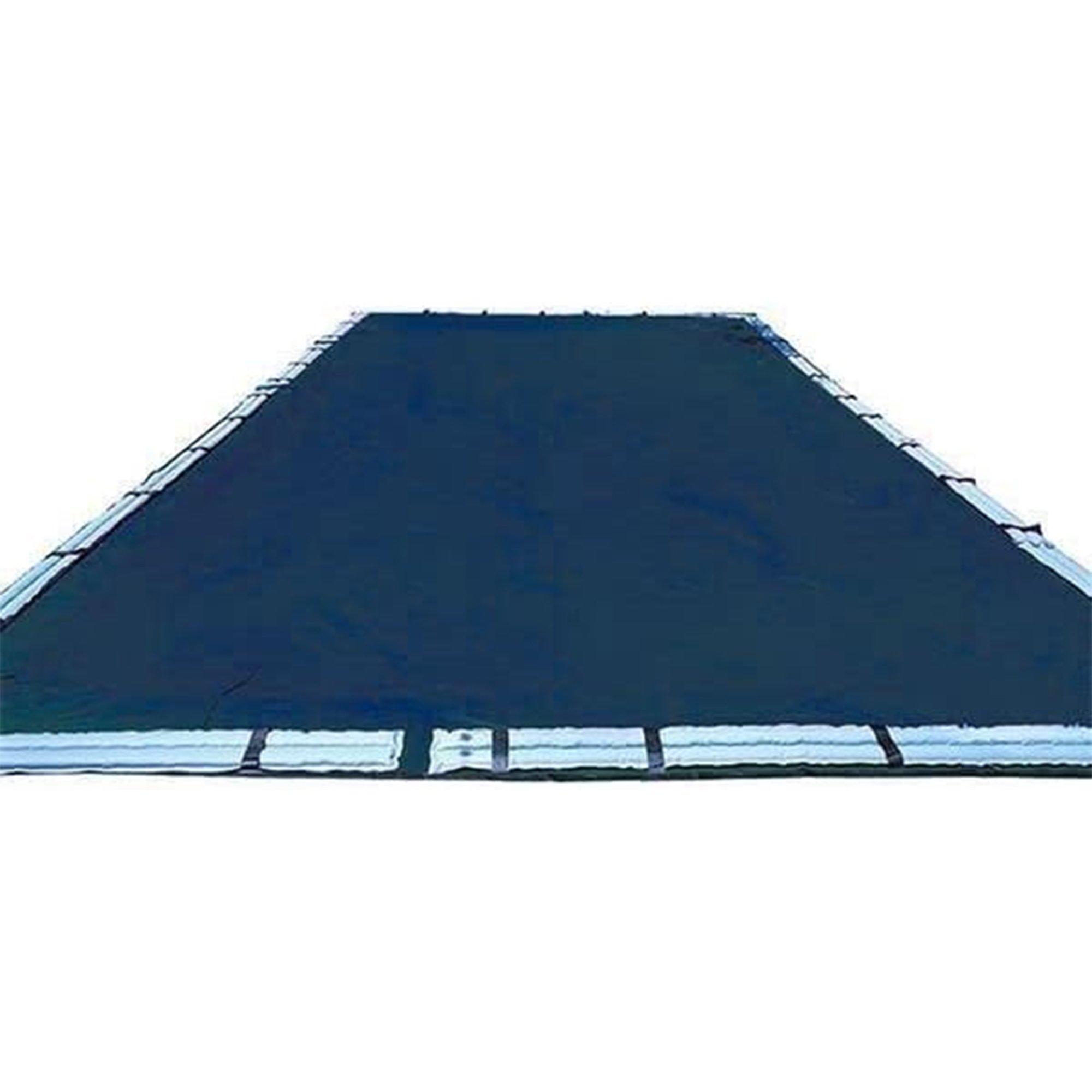 Rectangle Polar Inground Winter Pool Cover, 10 Year Warranty, Blue