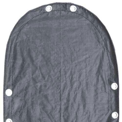 Leslie's  Round Steel Guard Above Ground Winter Pool Cover 15 Year Warranty Silver