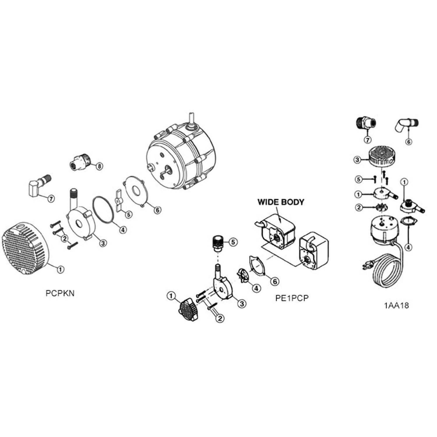 Little Giant Small Pool Cover Pump Parts