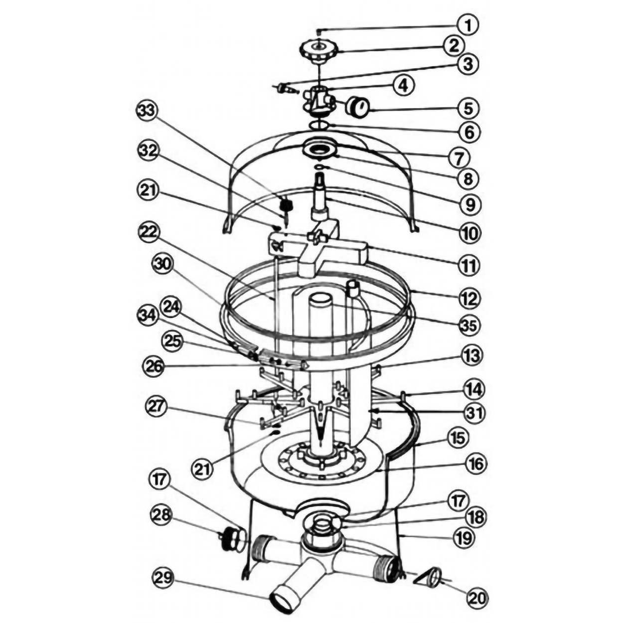 Pentair Star/Starbright Parts Breakdown