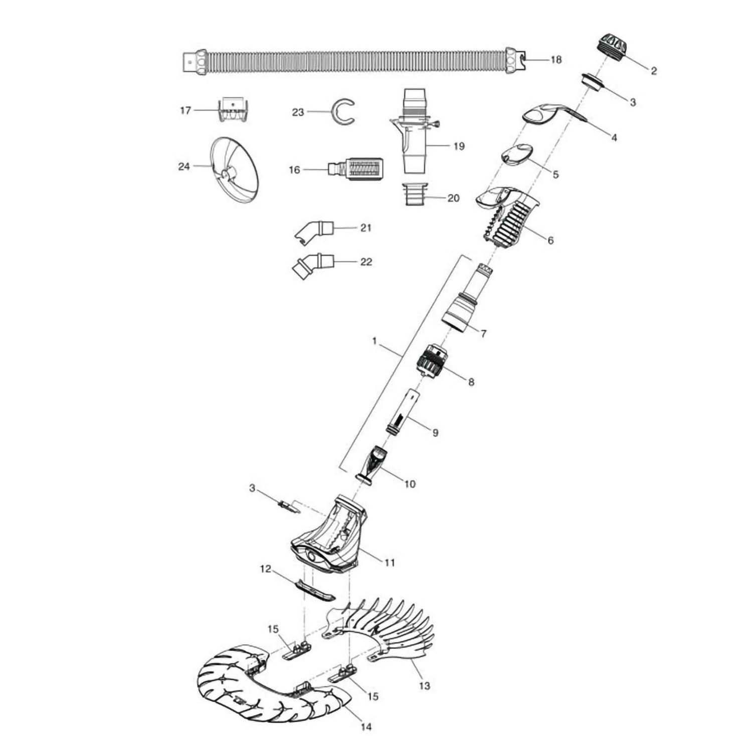 Zodiac T5 Duo Pool Cleaner Parts