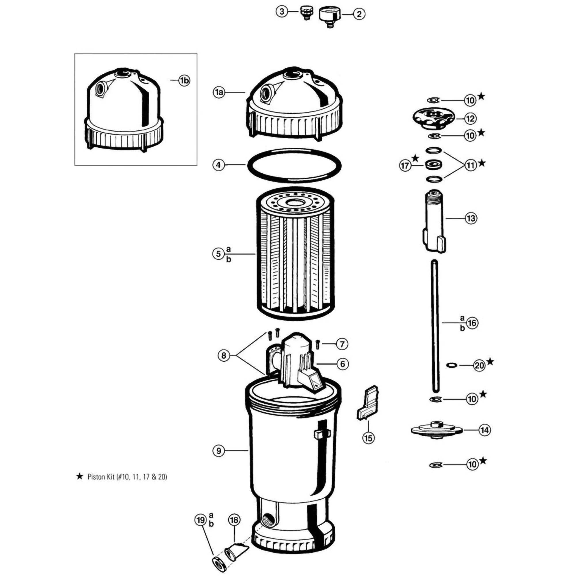 Hayward ReGenX Pool DE Filter Parts