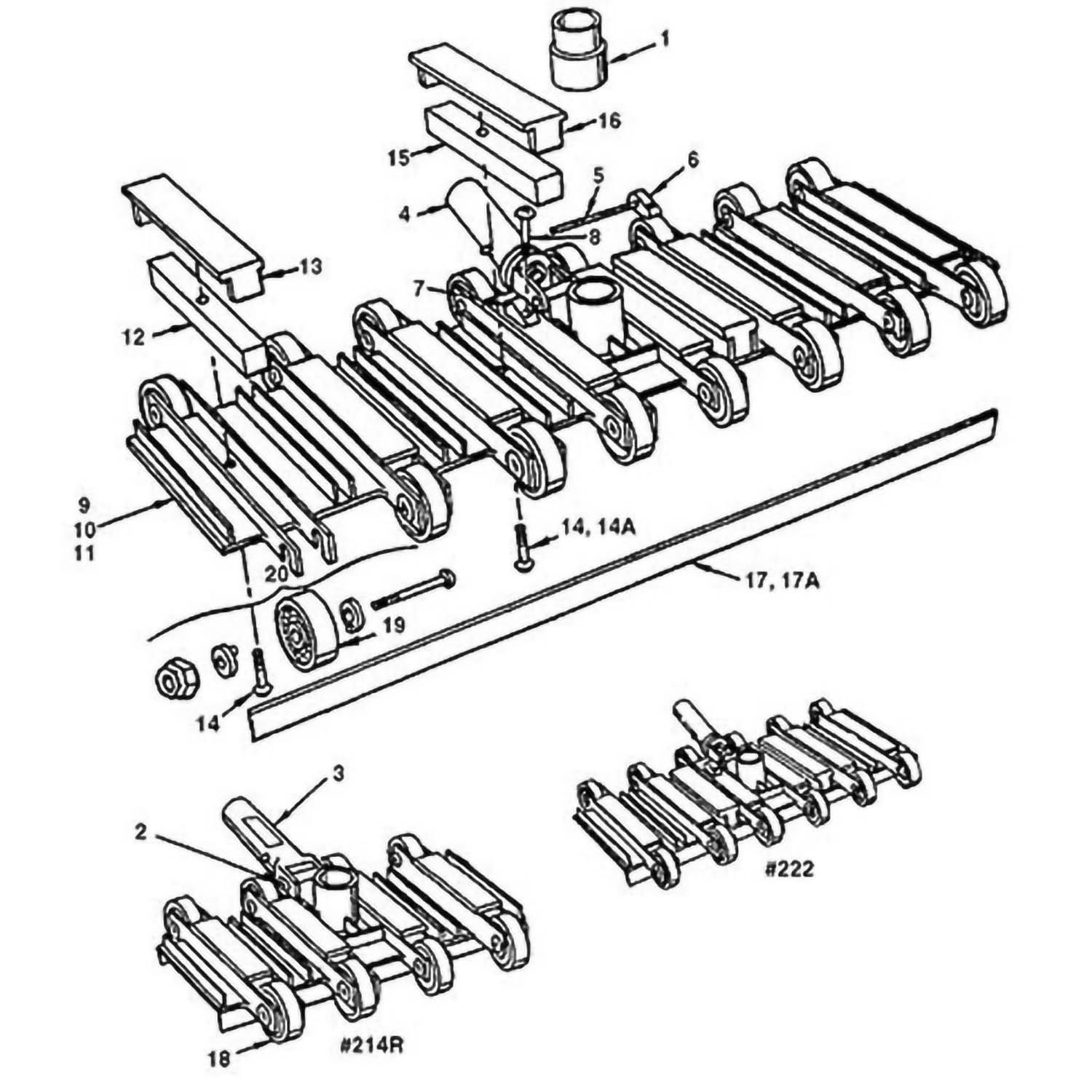 Pentair ProVac: Models 214R, 222R, 214, 222 & 229 Vacuum & Leaf Trap Parts