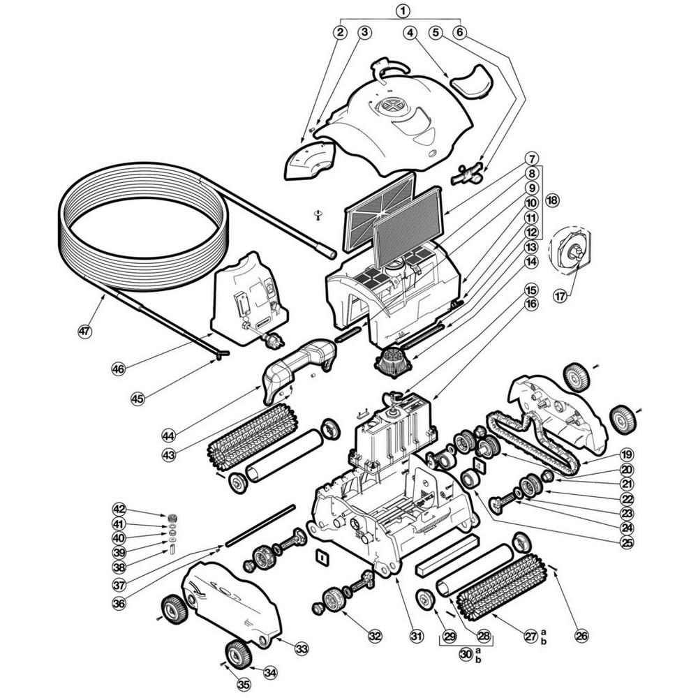 Hayward SharkVac XL Pool Cleaner Parts