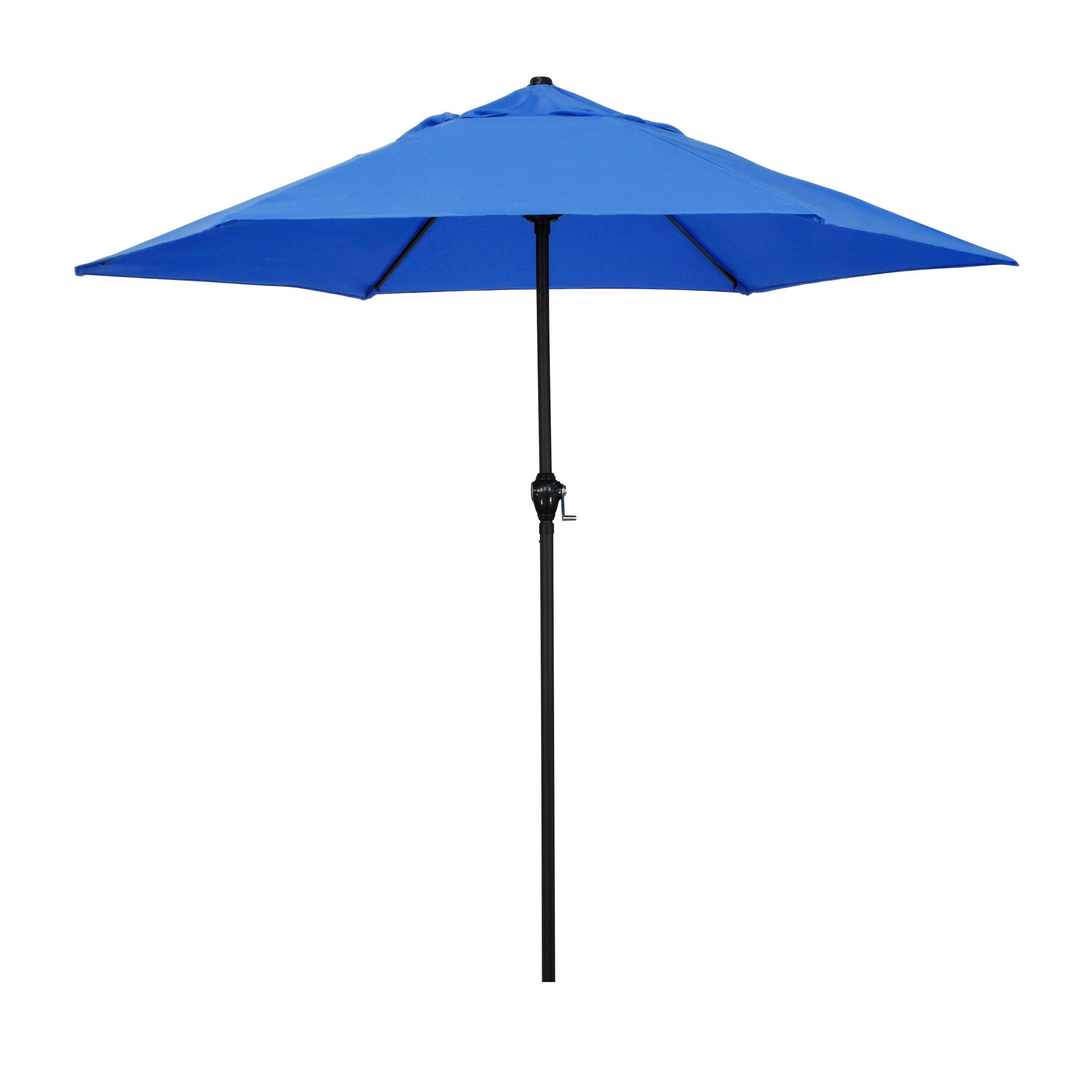 Market Steel 9 Umbrella  Brick