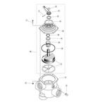 Sta-Rite 1-1/2 Backwash Valve Multi-Port Side Mount 14964-0014 WC212-143P Pool Filter Valve Parts