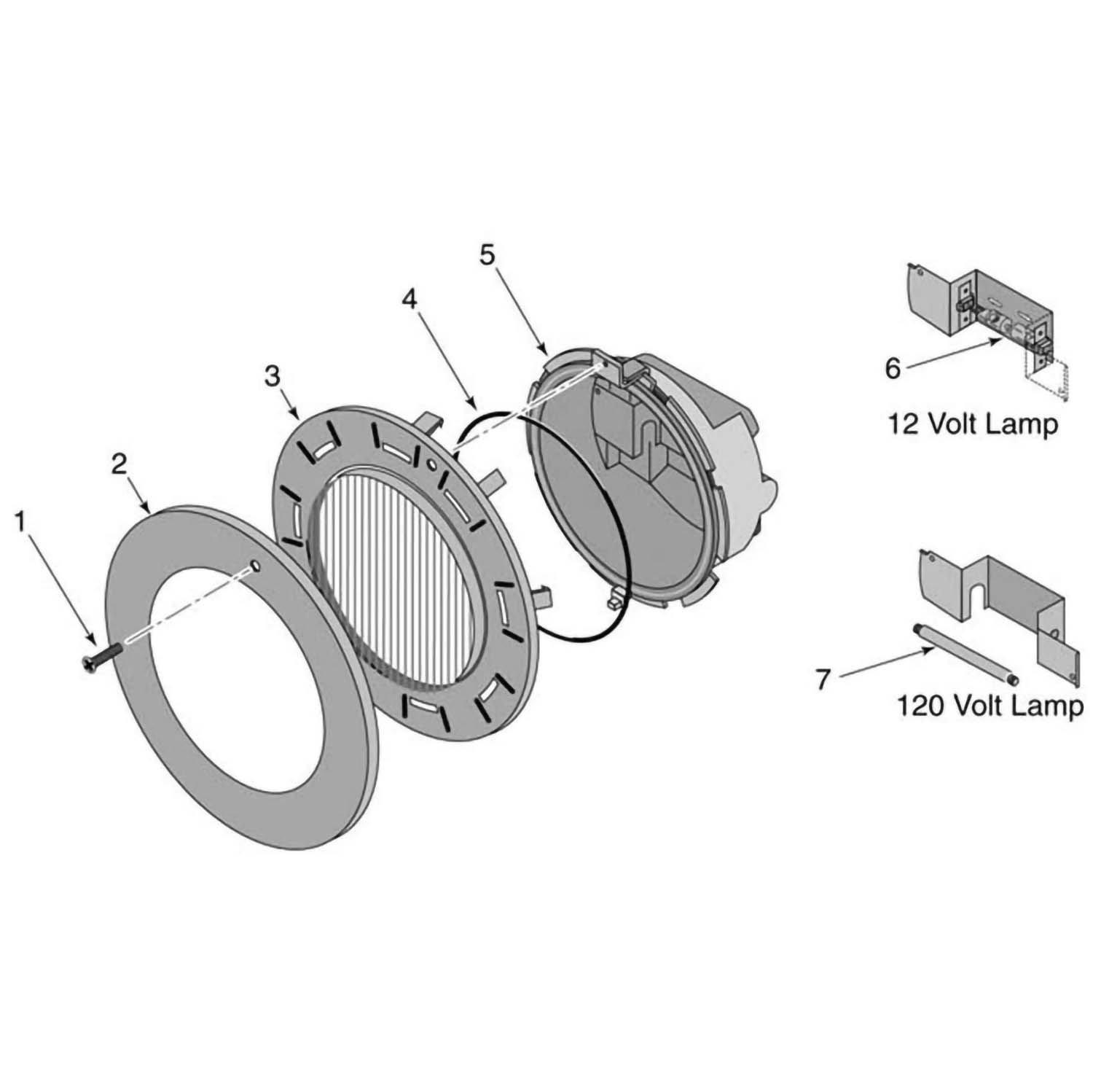 Sta-Rite Sunsaver Light Part List