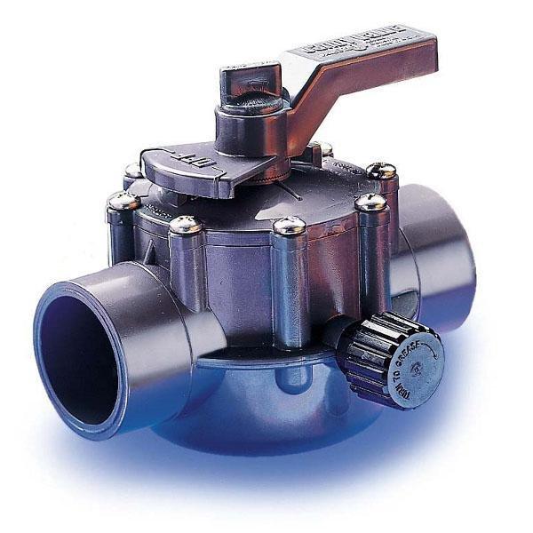 Jandy  Gray Two Port Valve 1 1/2in.-2in Positive Seal