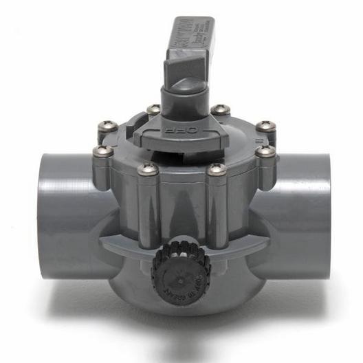 Jandy  Gray Two Port Valve 2in.-2 1/2in Positive Seal