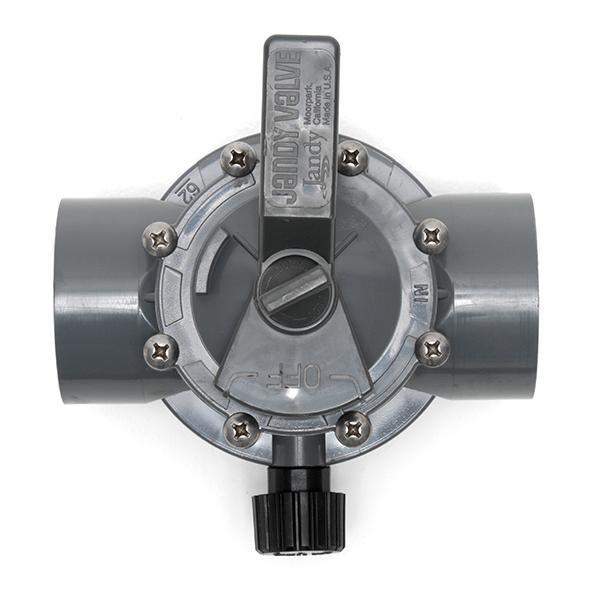 はる Jandy Gray Two Port Valve 2in.-2 1-2in. Positive Seal