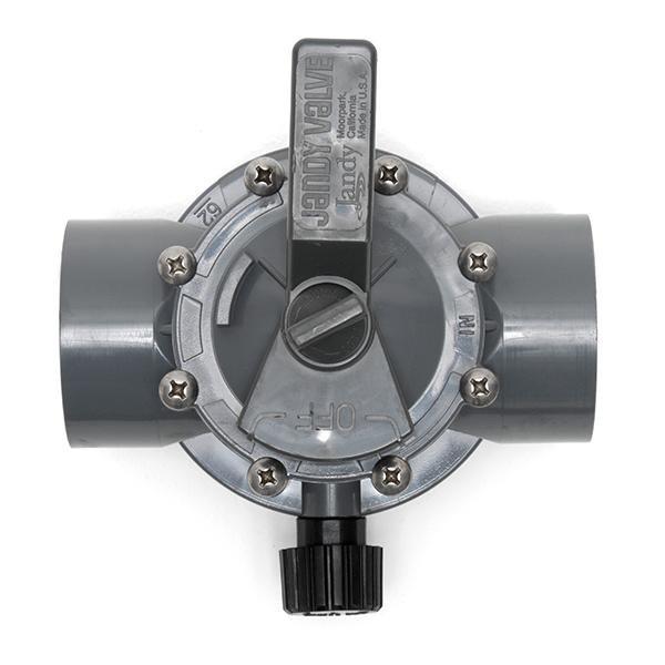 Jandy  Gray Two Port Valve 1 1/2in.-2in Positive Seal