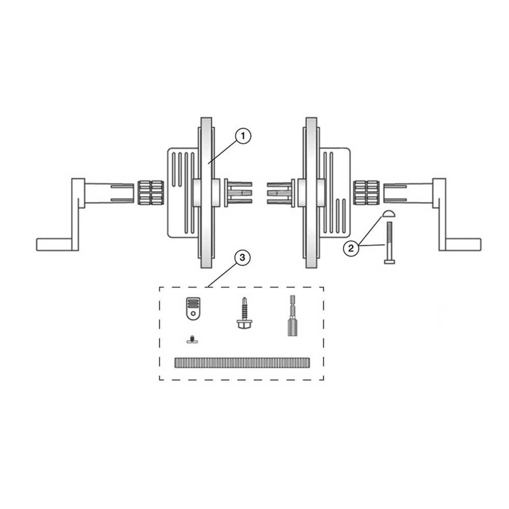 GLI Typhoon Series Solar Cover Reel Parts