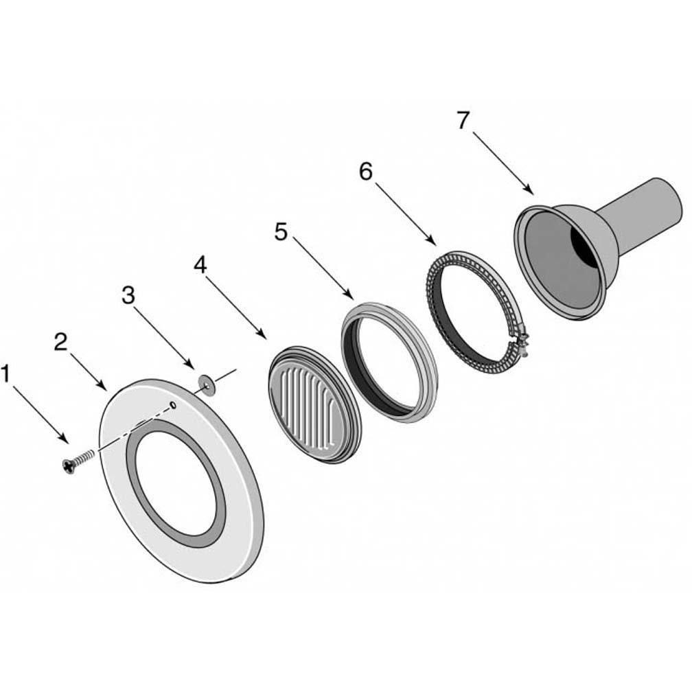 Sta-Rite SunLite LTC Brass Light Replacement Parts