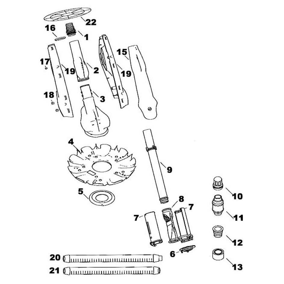 GLI/Dirt Devil Dirt Devil WhisperVac Pool Cleaner Parts