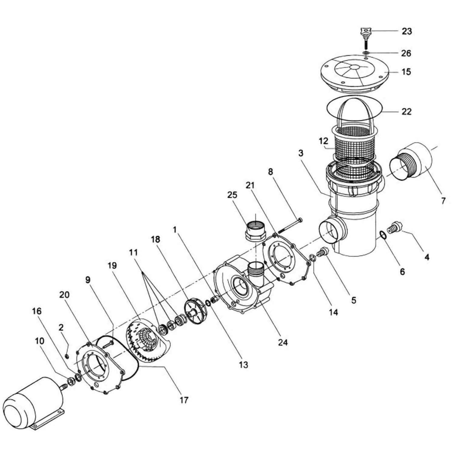 Speck 21-80 BS Pool Pump Parts