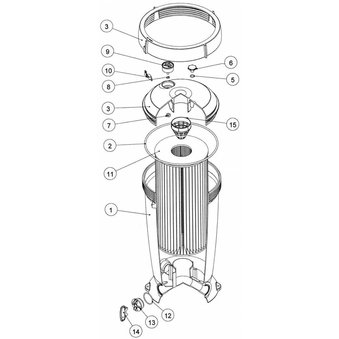 Speck Pump Parts AC2507, AC2510 & AC2515