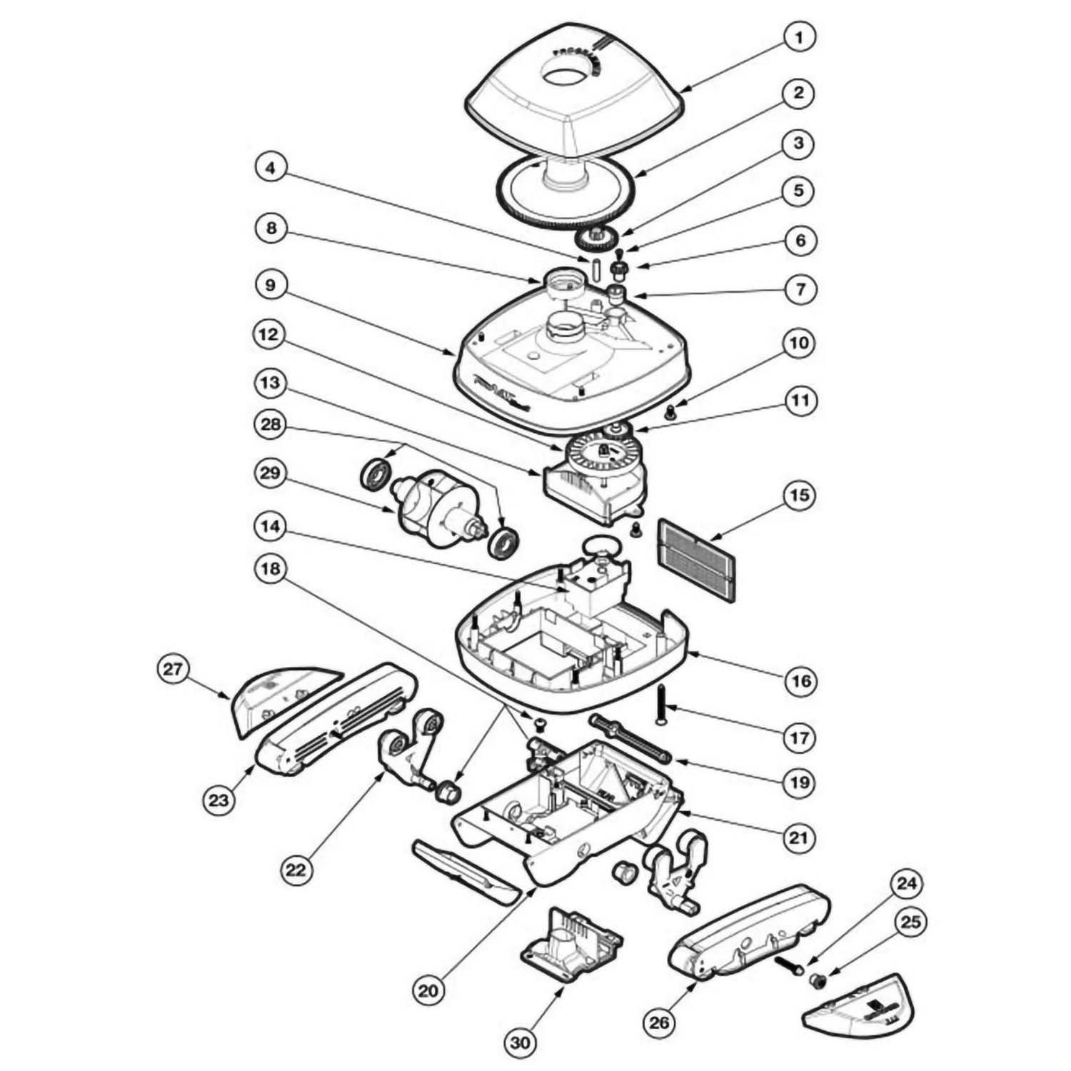 Pool Vac Classic Pool Cleaner Parts
