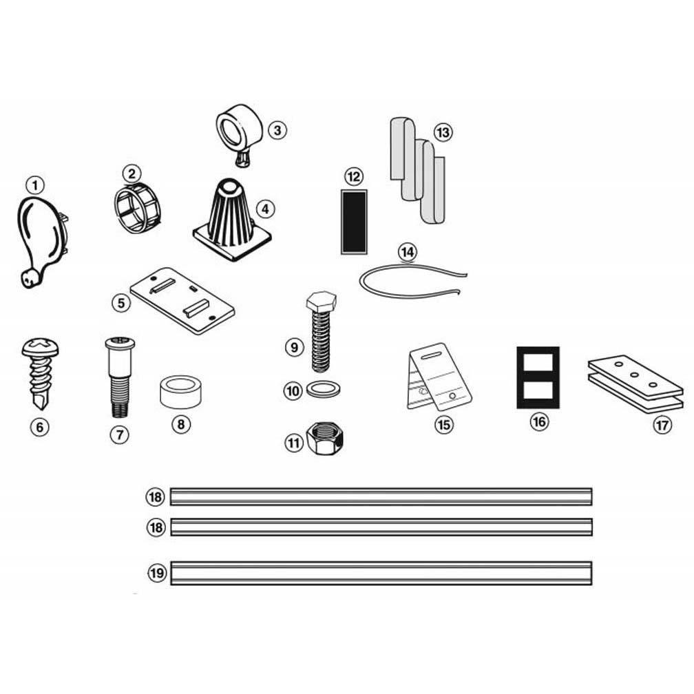 Odyssey M818, M824, M828 Series Pool Solar Cover Reel Parts