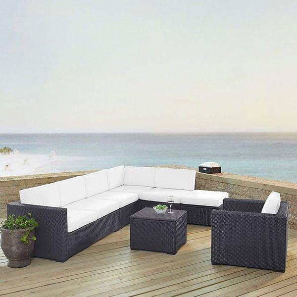 BISCAYNE 7 PERSON WICKER SET