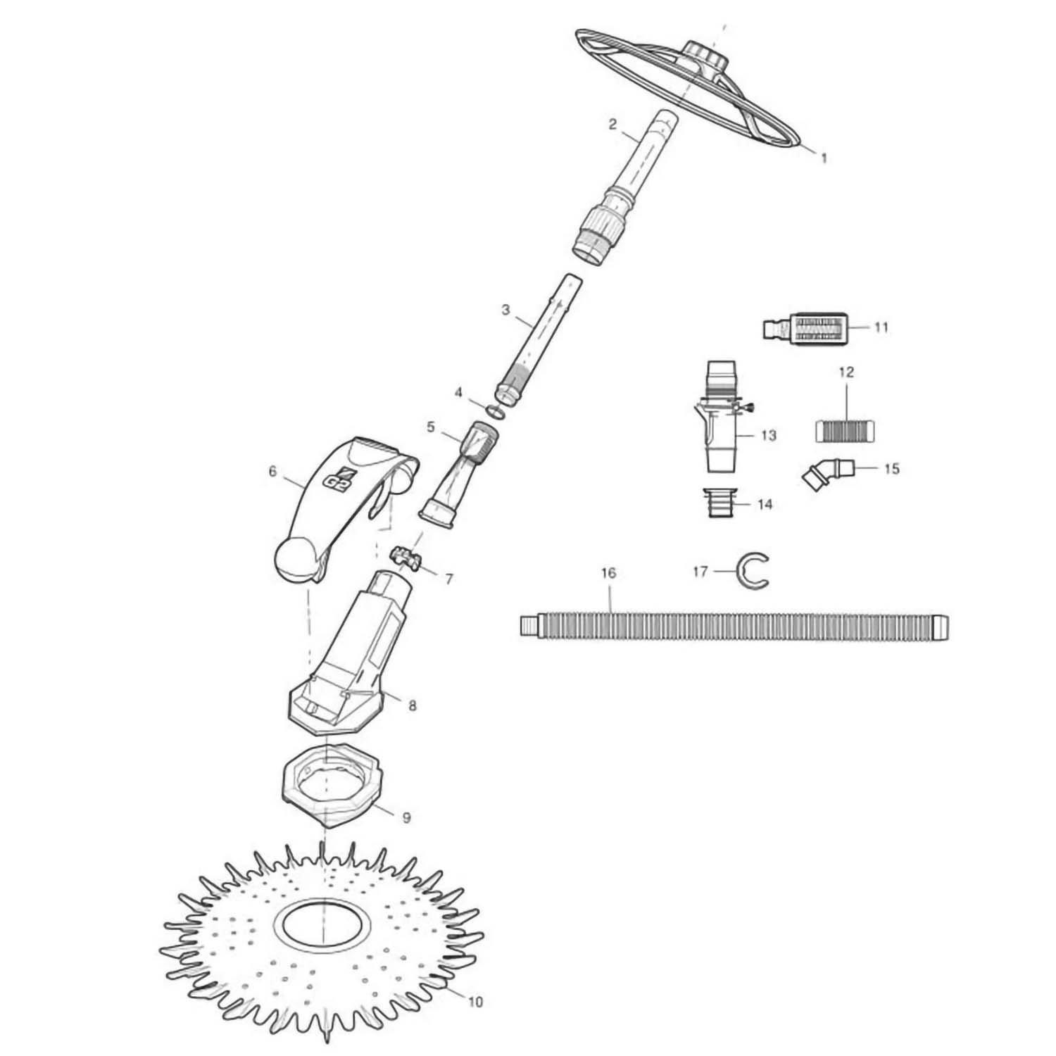 Zodiac  Baracuda G2 Pool Cleaner Parts