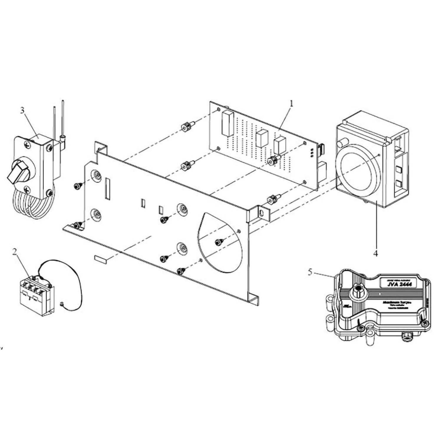 Jandy Pool Link Dual Timer Module Part List