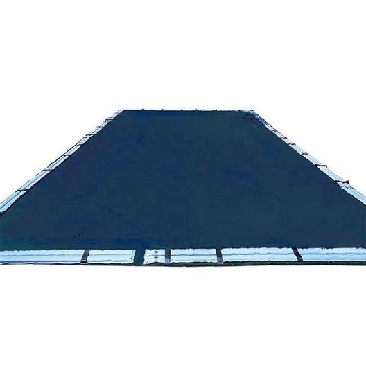 Midwest Canvas  16 x 32 Rectangle Winter Pool Cover 8 Year Warranty Blue