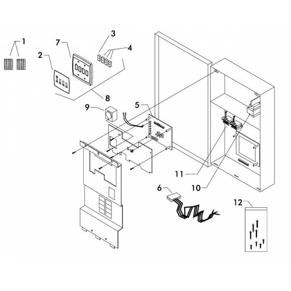 Jandy AquaSwitch Power Center Parts