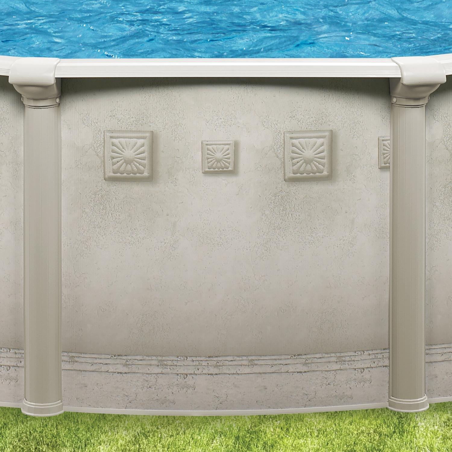 Resort Plus 18 x 52 Round Above Ground Pool Package