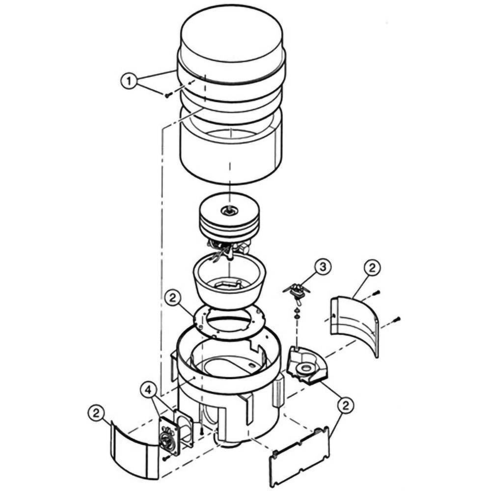 Polaris QT Spa Blower Parts