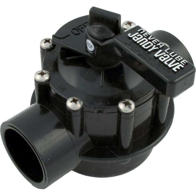 Jandy  NeverLube 4724 Two Port Valve 1-1/2 - 2 Positive Seal