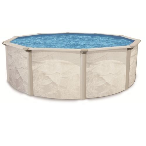 Weekender II 18 Round Above Ground Pool Package with 12 Sand Filter System