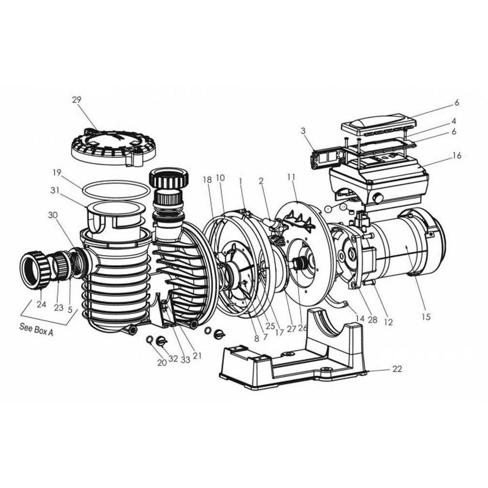 Sta-Rite IntelliPro VS 3050 Pump Replacement Parts
