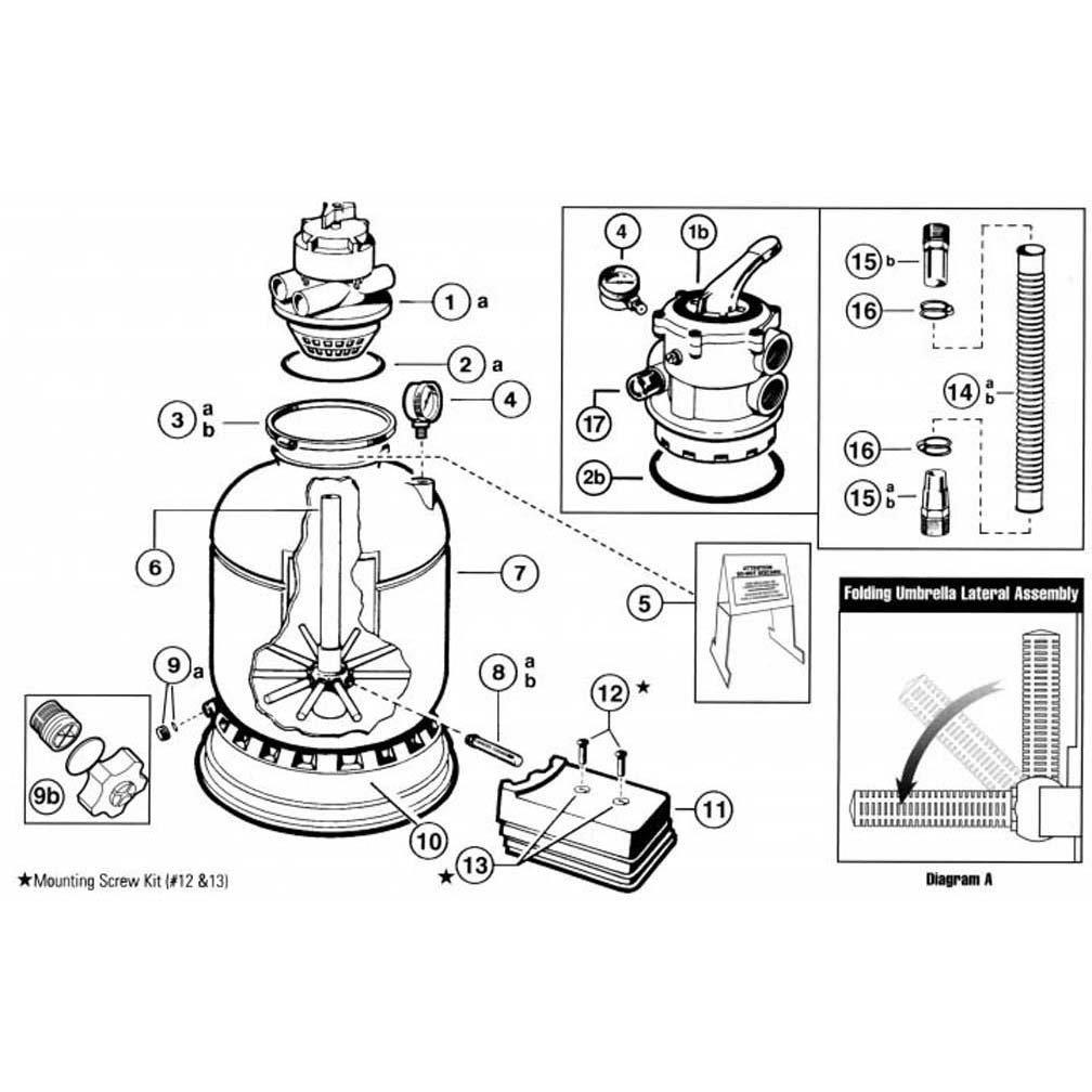 Hayward Pro S140 Filter Replacement Parts